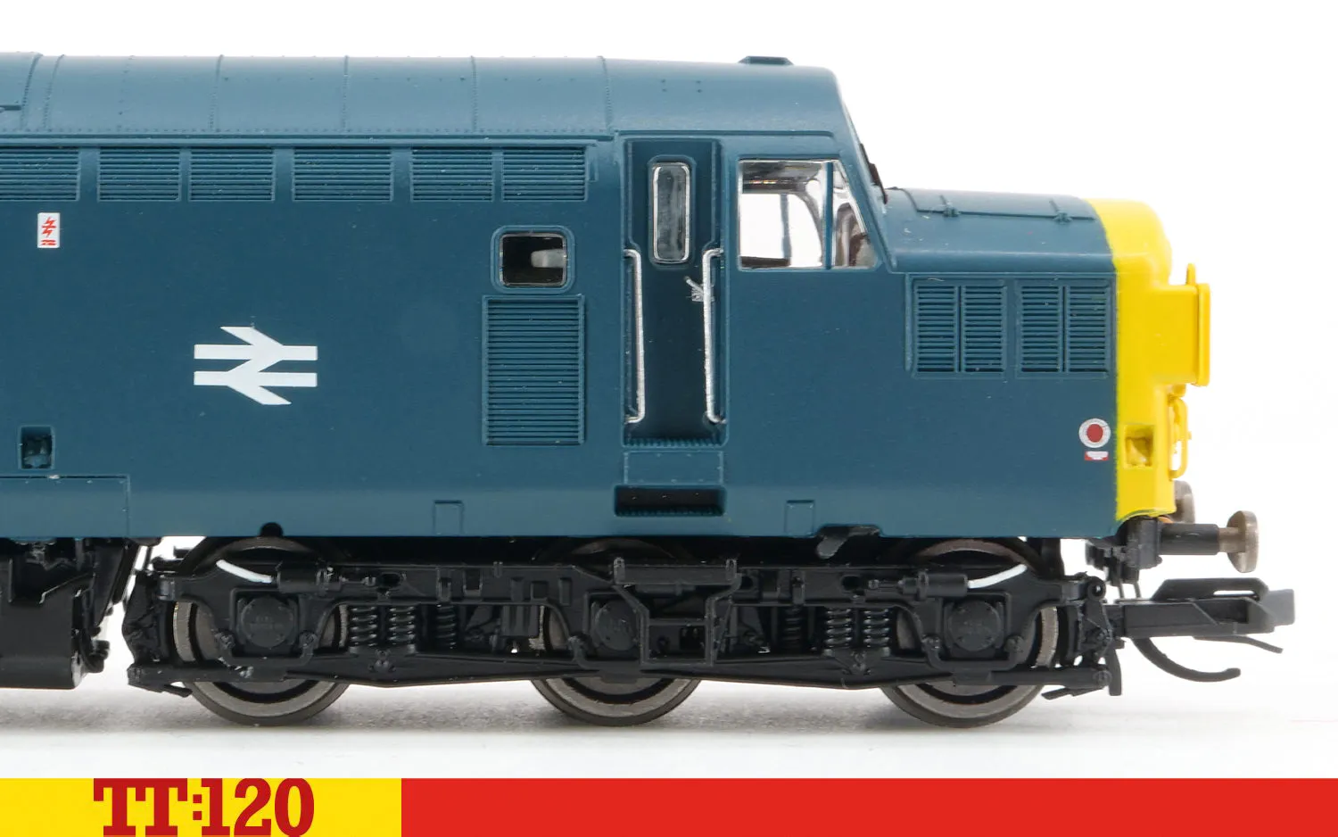 Hornby TT:120 Class 37 37086 modellok BR blue diesellok