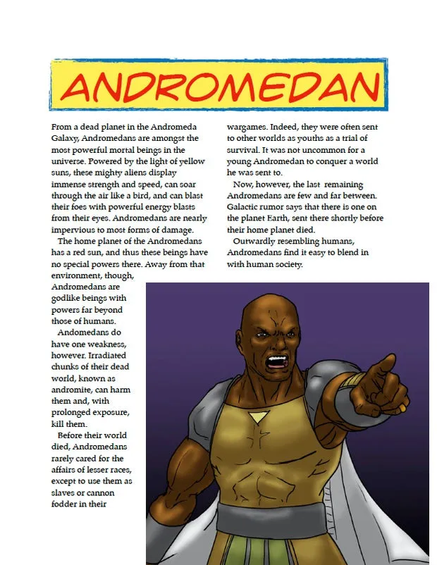 EN Publishing WOIN Andromedan rollspel PDF nedladdning
