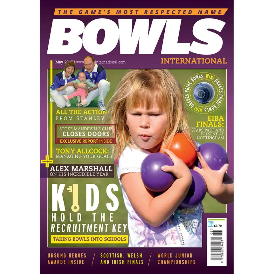 Bowls International May 2015 tidning lösnummer bowls