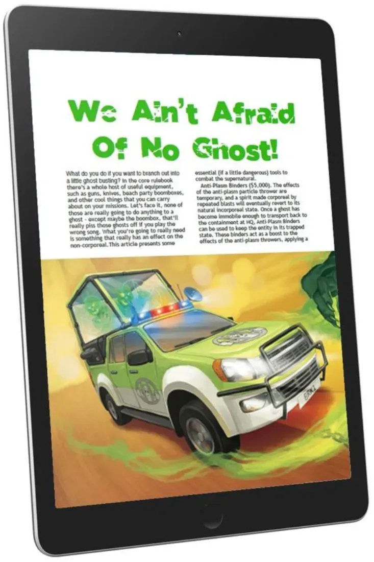 EN Publishing WOIN We Ain't Afraid Of No Ghost rollspel PDF