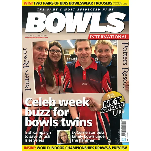 Bowls International januari 2022 tidning bowls