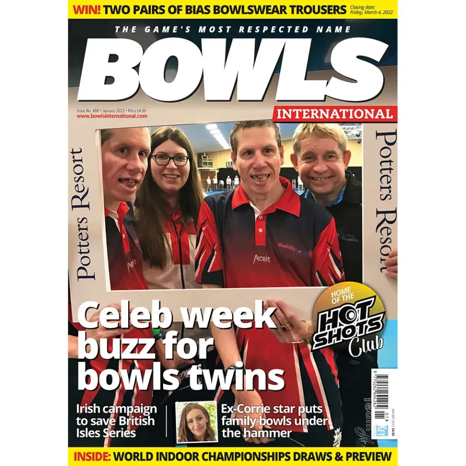 Bowls International januari 2022 tidning bowls