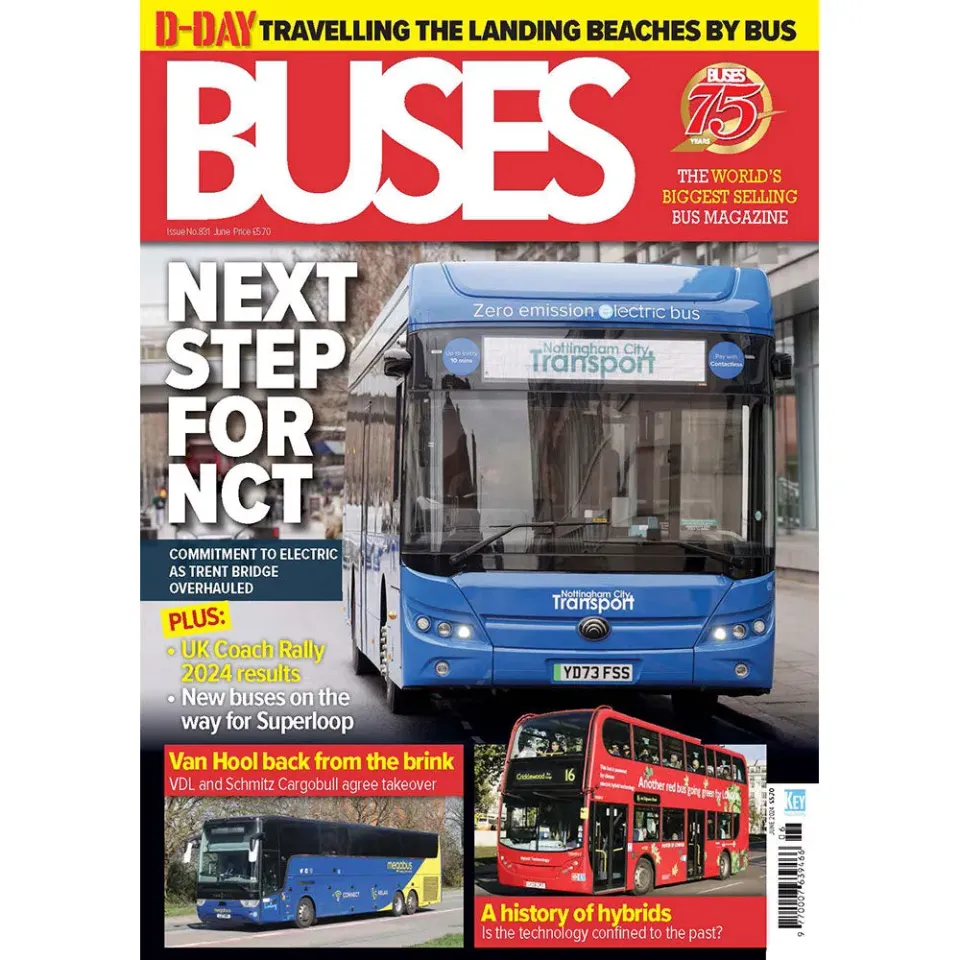 Buses juni 2024 tidning lösnummer elbussar