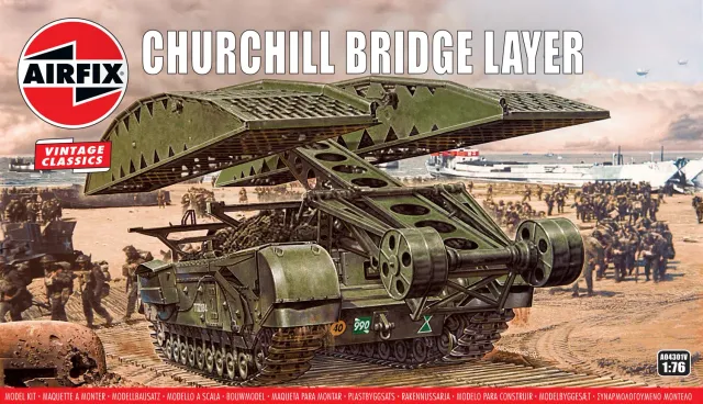 Airfix Churchill Bridge Layer byggsats 1:76 129 delar