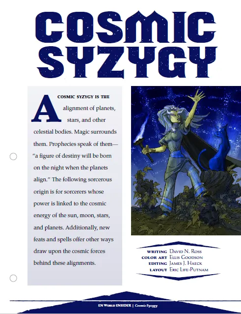 EN Publishing Cosmic Syzygy sorcerer ursprung PDF 5e