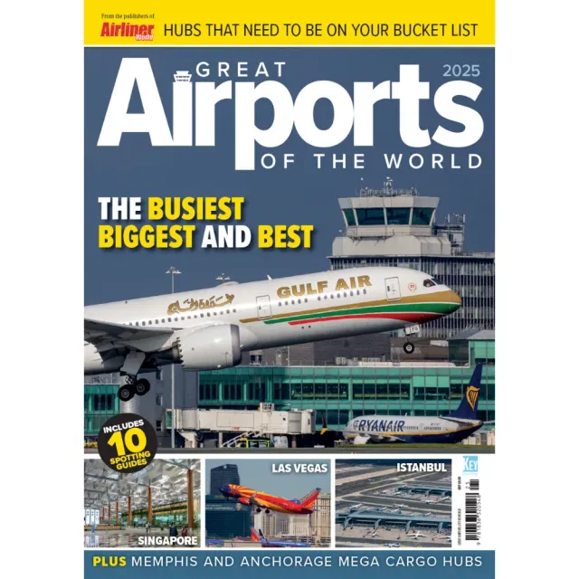 Great Airports of the World tidning 116 sidor flygplatser