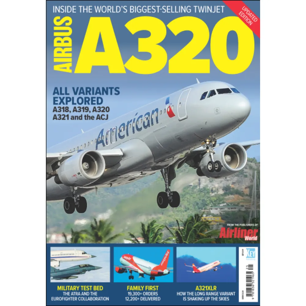 Aviation News 1 år 12 nummer tidning prenumeration flyg