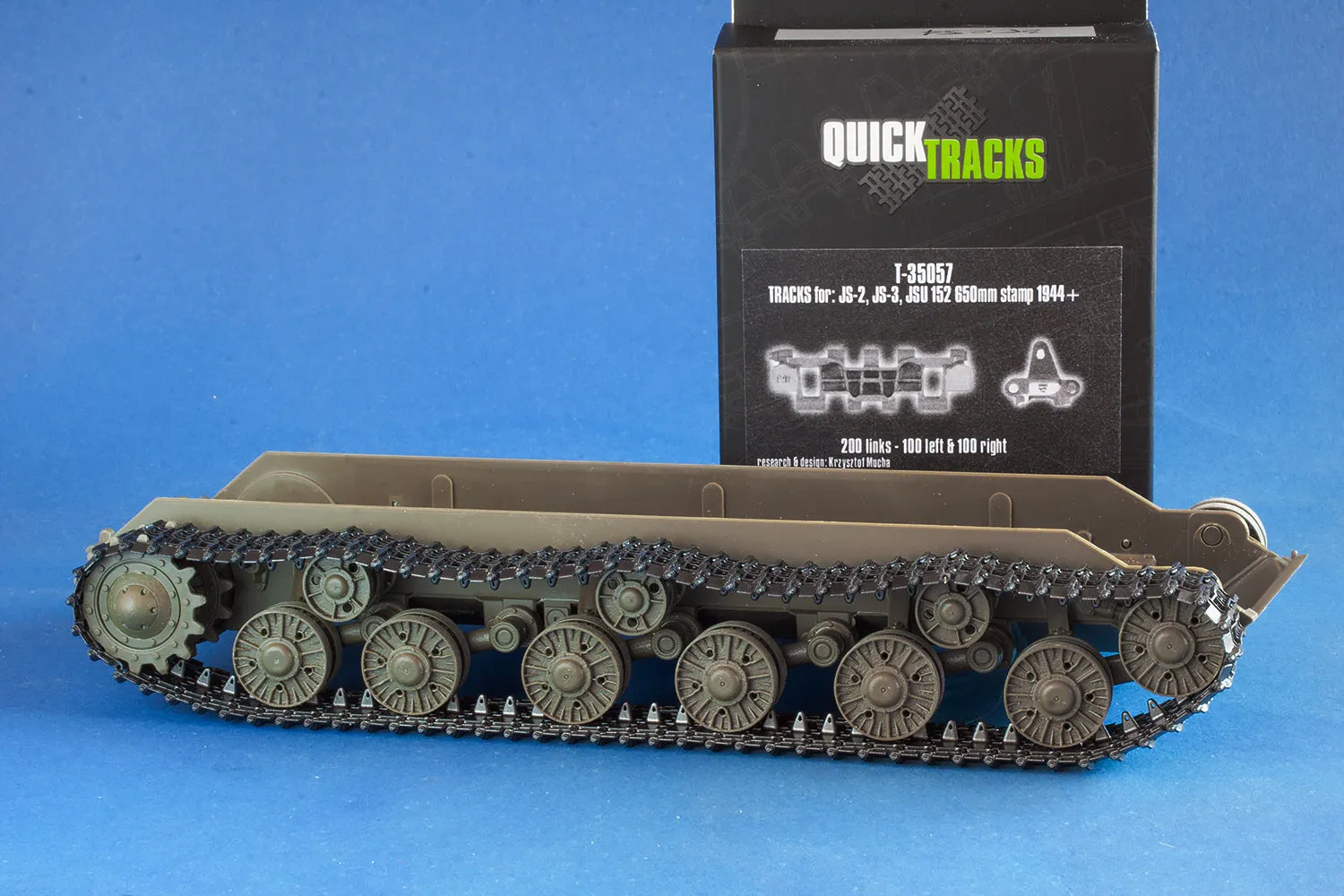 Rossagraph QuickTracks T-35057 band JS-2 1:35
