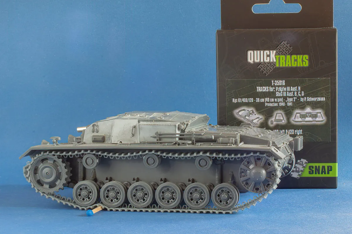 Rossagraph QuickTracks T-35016 larvband 1/35 Panzer III typ 2