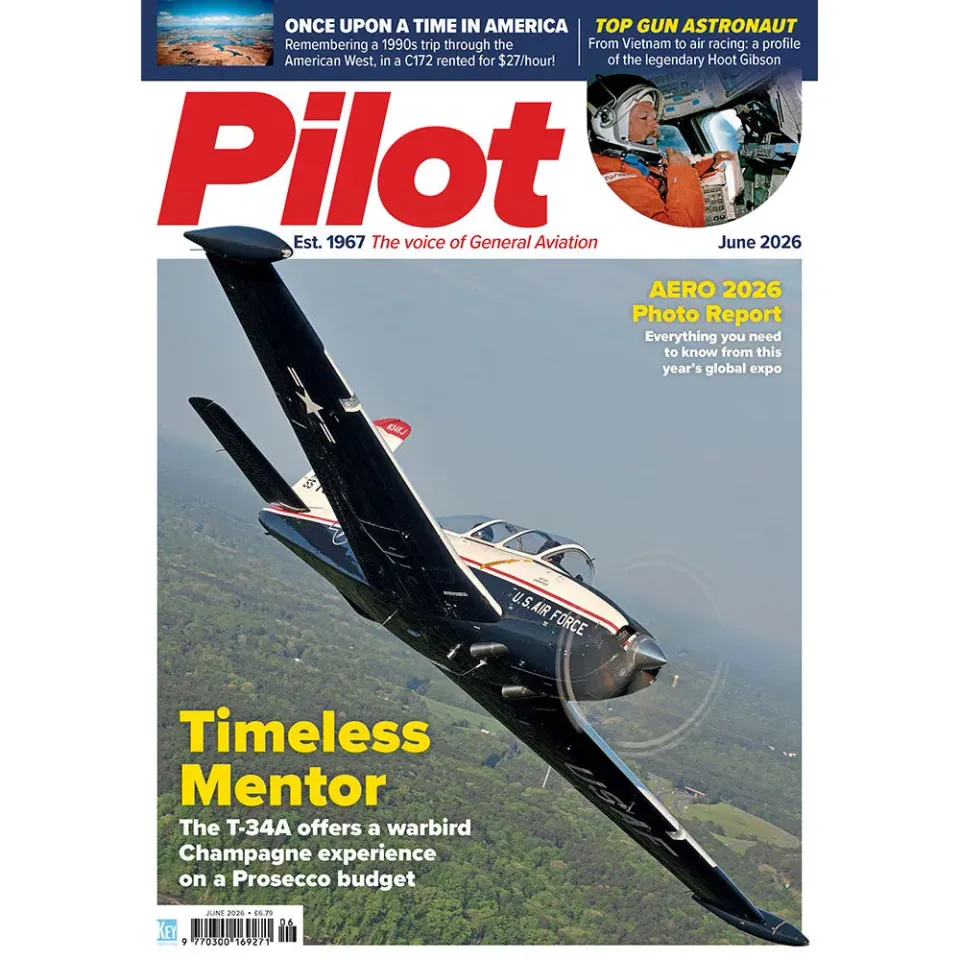 Pilot magasin juni 2026 tidning lösnummer T-34A