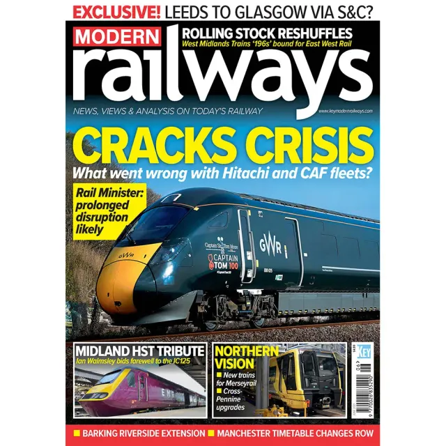 Modern Railways juni 2021 tidning lösnummer järnväg