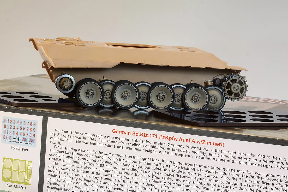ROSSAGRAPH QW-218 maskeringsset Panther Hobby Boss 1:35