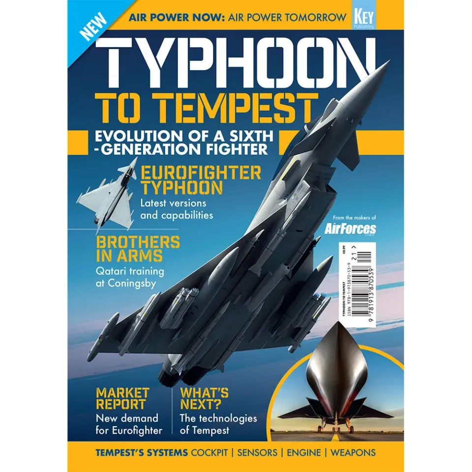 Aviation Archive Typhoon-Tempest tidning stridsflyg