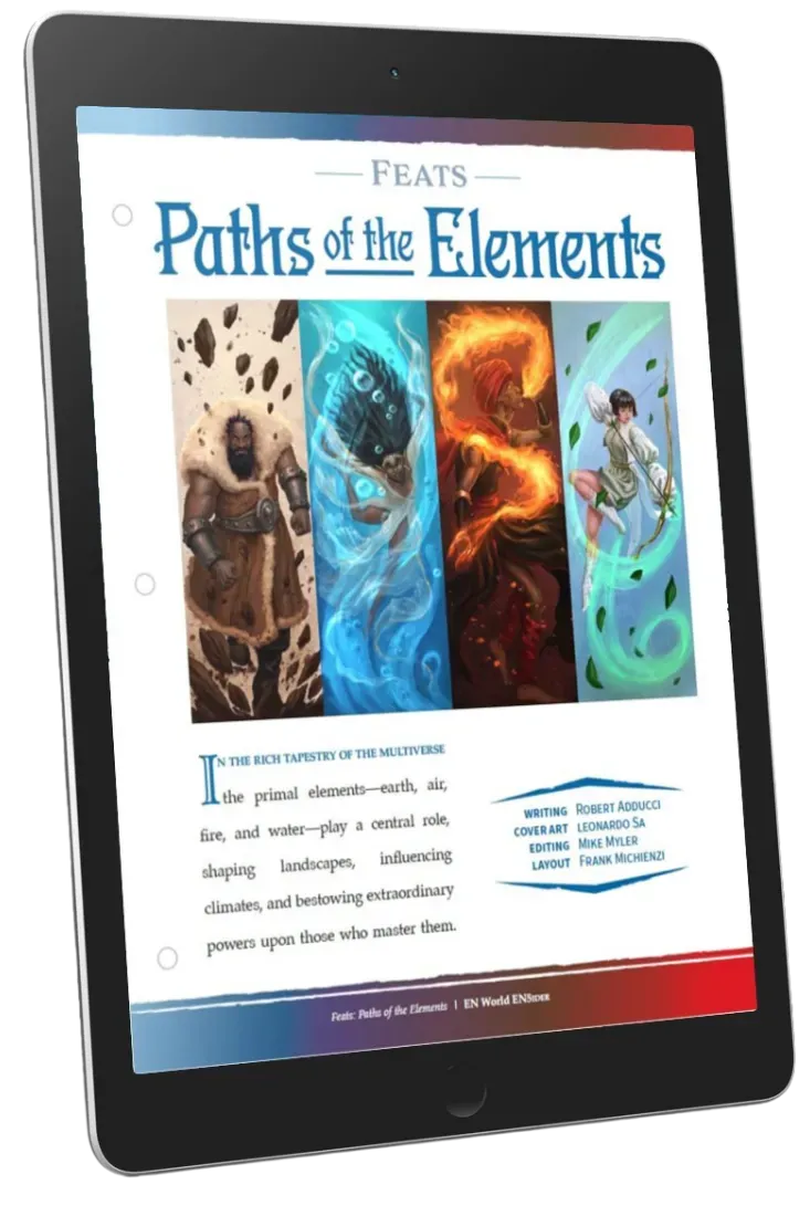 EN Publishing Paths of the Elements feats PDF element
