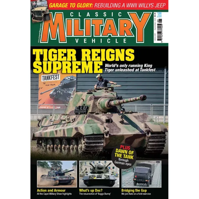 Classic Military Vehicle september 2025 tidning militärfordon