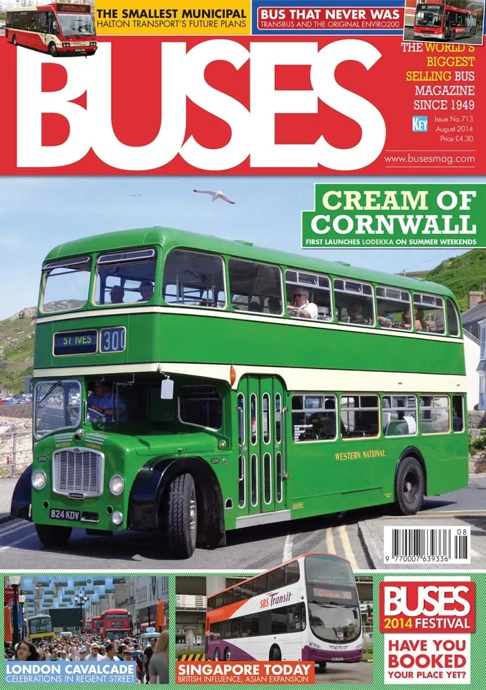 Why we love Taylor Swi Buses August 2014 tidning lösnummer