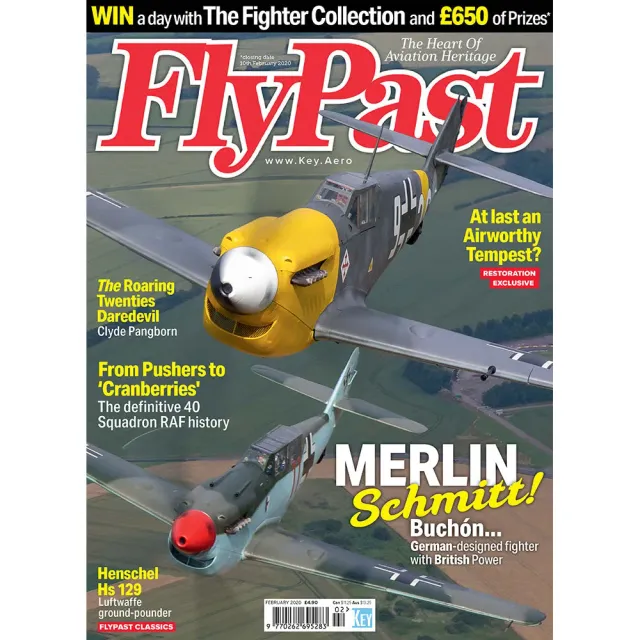 FlyPast februari 2020 tidning lösnummer krigsflyg