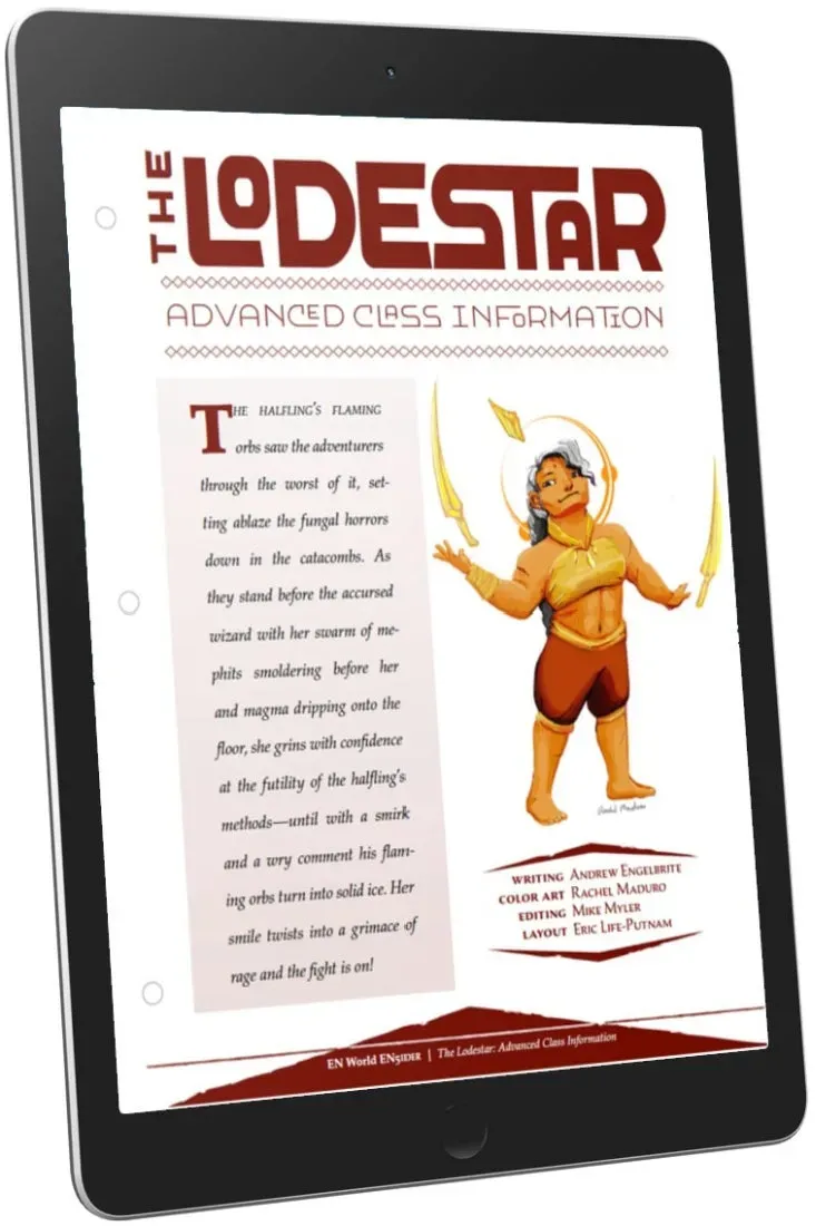 EN Publishing Lodestar Advanced Class rollspel-pdf traning
