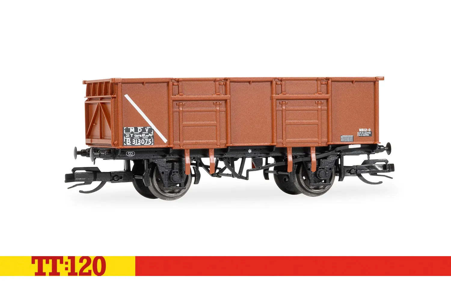 Hornby TT:120 BR 21 ton mineralvagn modellvagn 3-pack bauxit