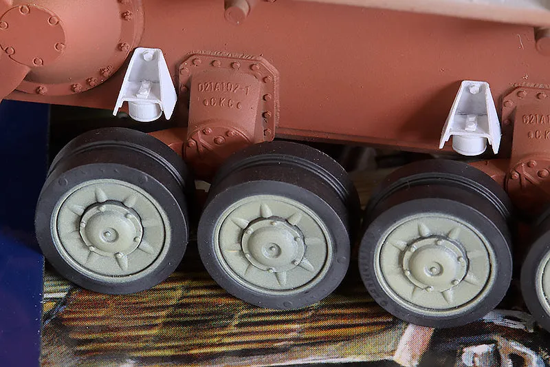ROSSAGRAPH QuickWheel QW-186 Pz.Kpfw. IV målmask 1:35 Zvezda