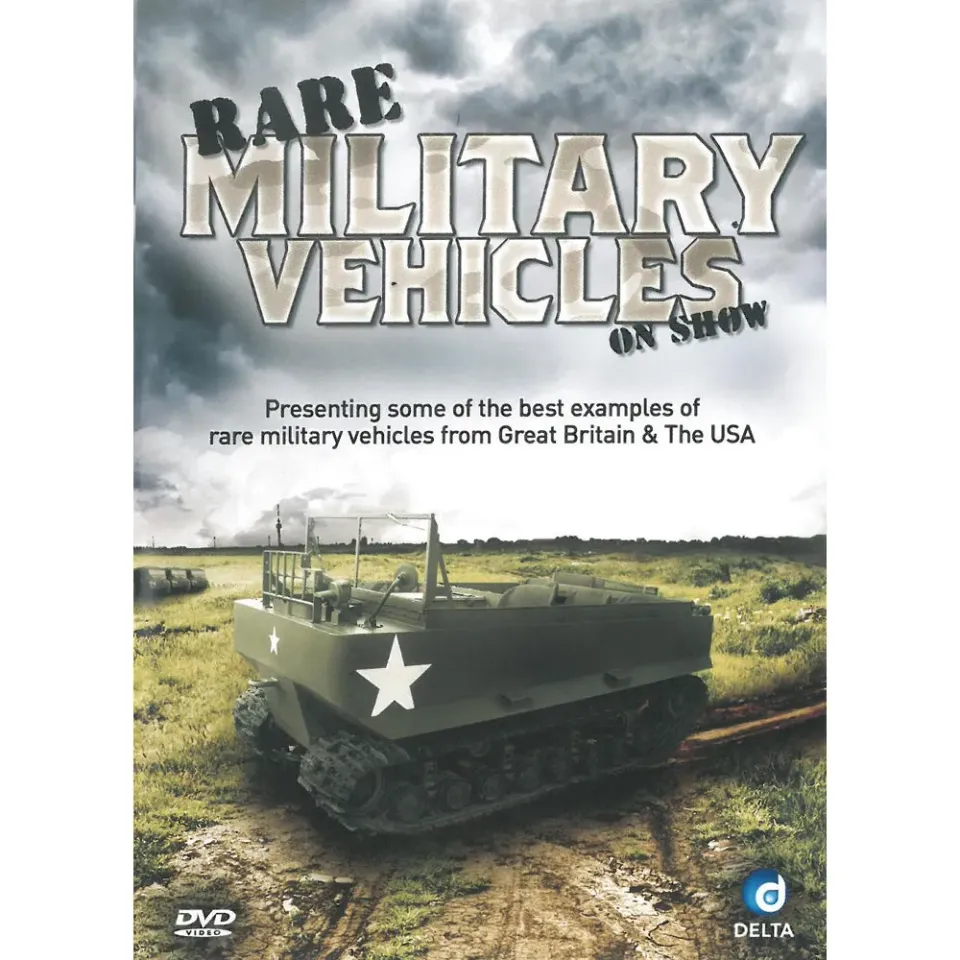 Rare Military Vehicles on Show DVD-film engelsk