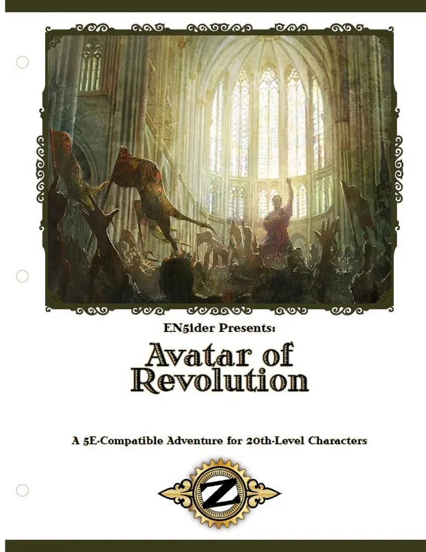 EN Publishing ZEITGEIST #13 Avatar of Revolution äventyr PDF