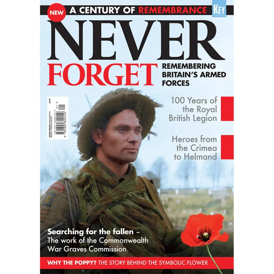 Aviation Archive Never Forget Remembering Britain's Armed Forces tidning