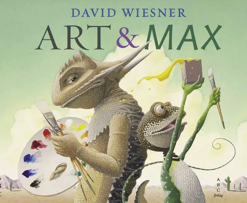 ABC Forlag Art & Max bilderbok 48 sidor konst