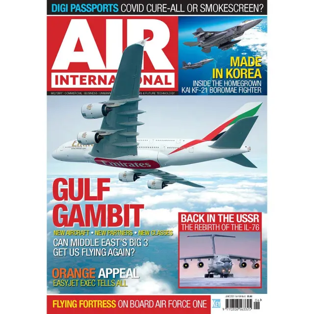 AIR International juni 2021 tidning lösnummer militärflyg