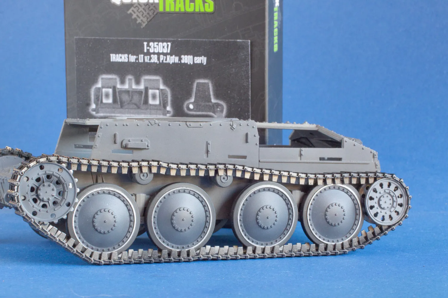 Rossagraph QuickTracks T-35037 bandlänkar 38(t) 1:35 resin
