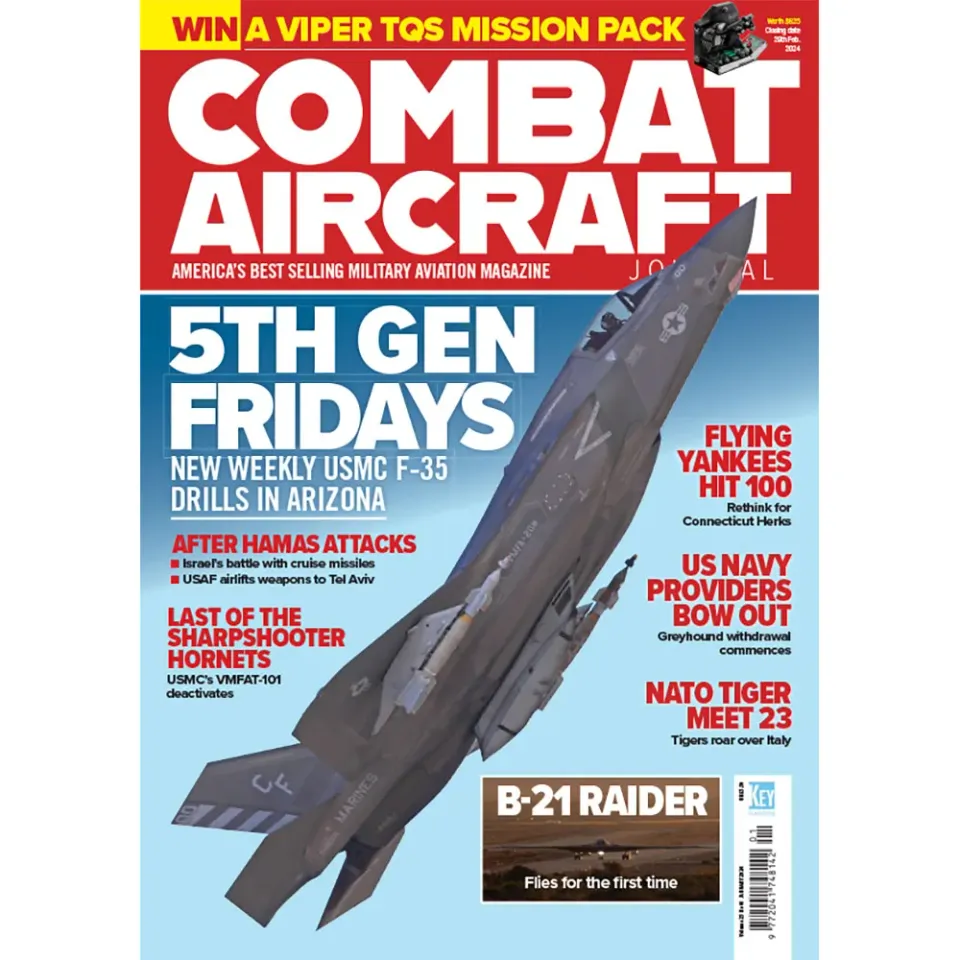 Combat Aircraft Journal januari 2024 tidning