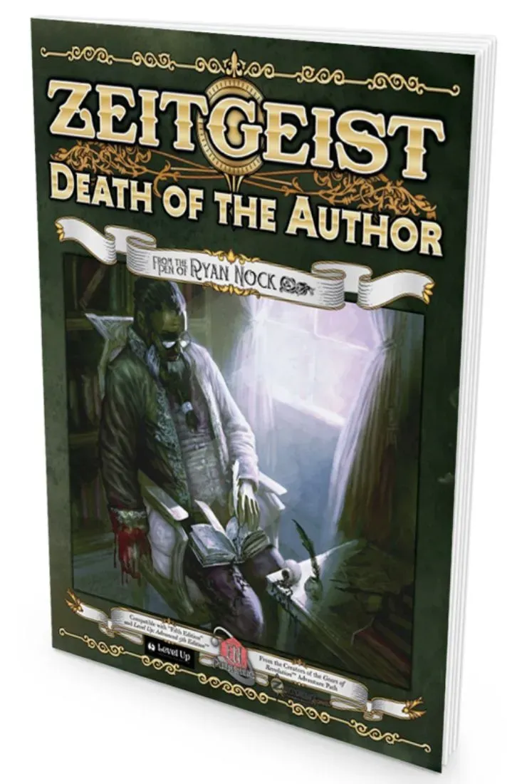 EN Publishing Zeitgeist Death of the Author äventyr PDF nivå 3