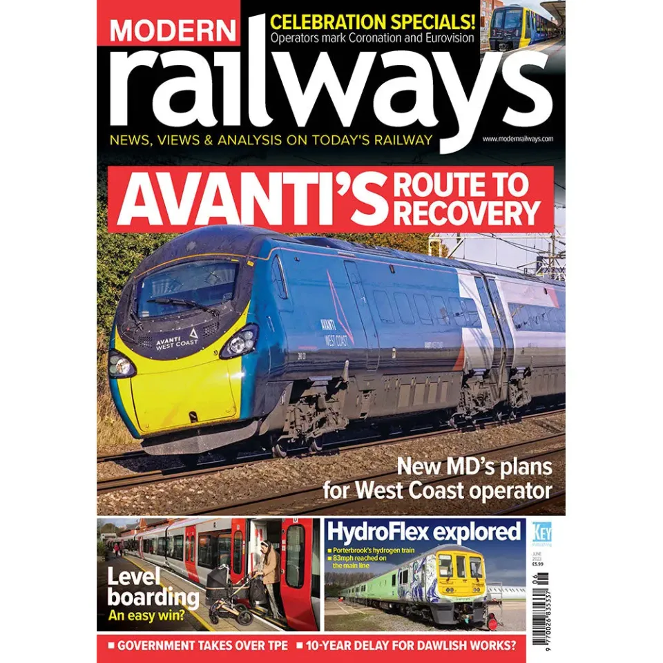 Modern Railways juni 2023 tidning lösnummer kröning