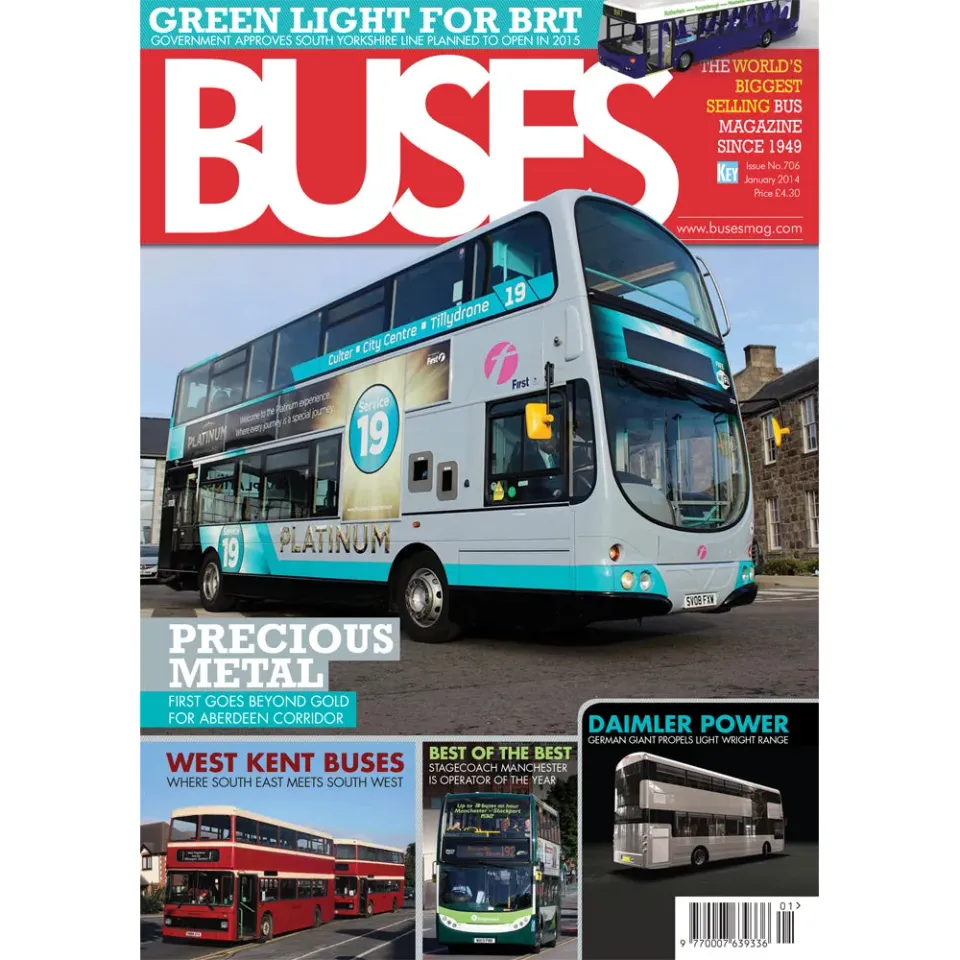Buses January 2014 tidning bussmagasin