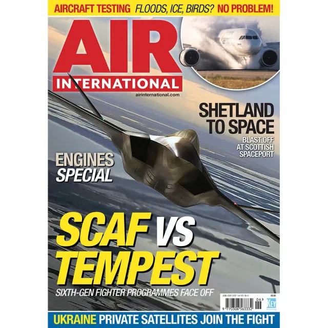 AIR International tidning juni/juli 2022 stridsflyg