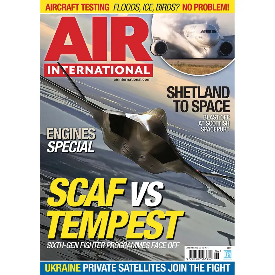 AIR International tidning juni/juli 2022 stridsflyg
