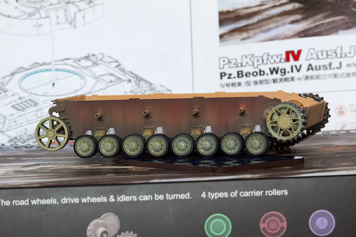 ROSSAGRAPH QuickWheel QW-254 målmask 1/35 Pz.Kpfw. IV