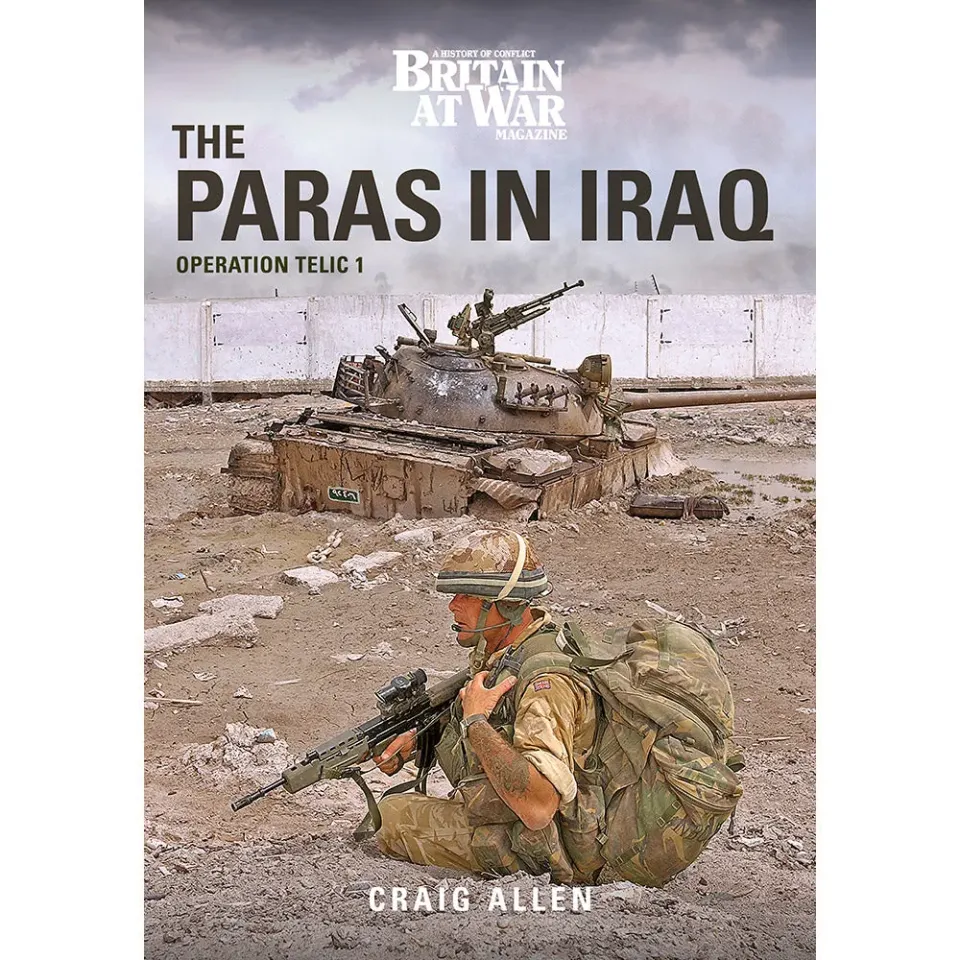 The Paras in Iraq bok fallskärmsjägare Irak