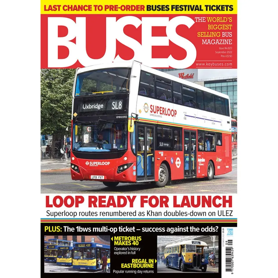 Buses september 2023 tidning bussar