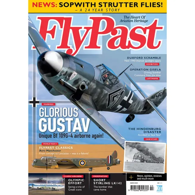 FlyPast March 2025 tidning lösnummer historiskt flyg