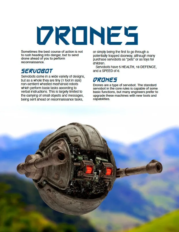EN Publishing Drones WOIN tillbehör pdf drönare