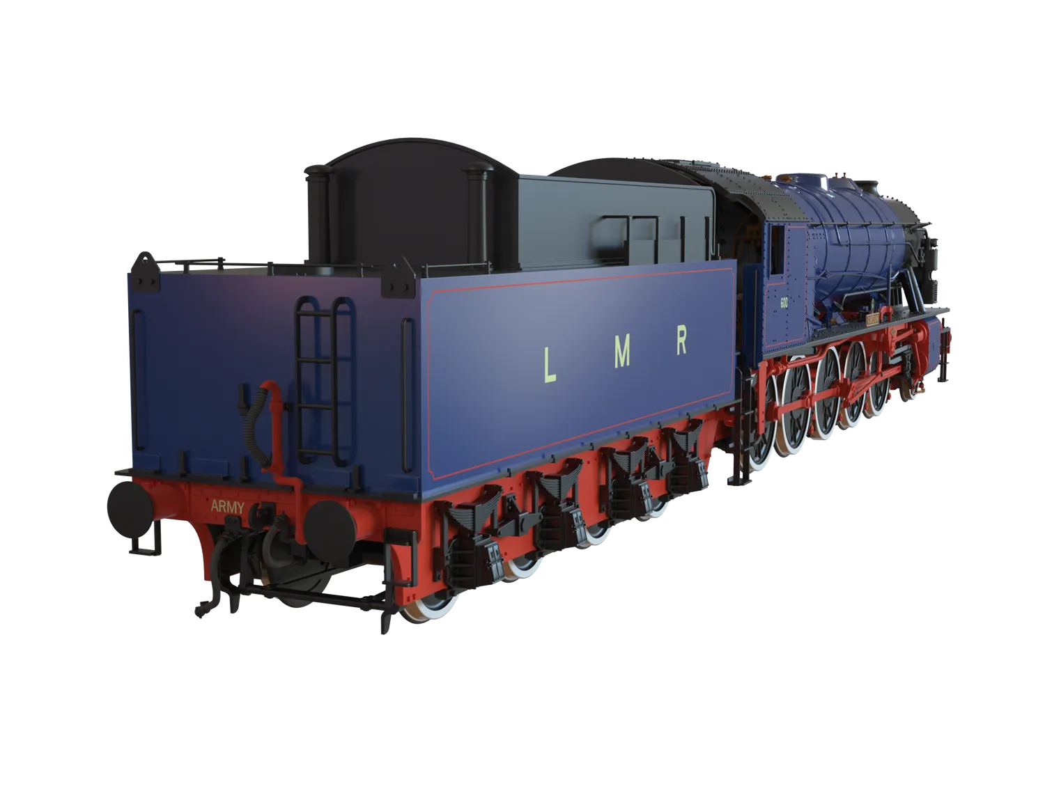 Clark Railworks WD 2-10-0 600 Gordon modelltåg OO LMR