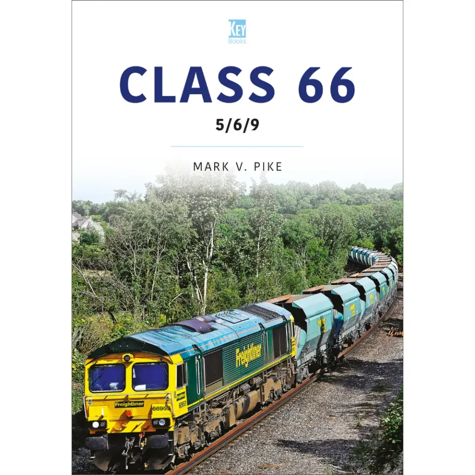 Key Books Class 66 5/6/9 bok Freightliner bilder