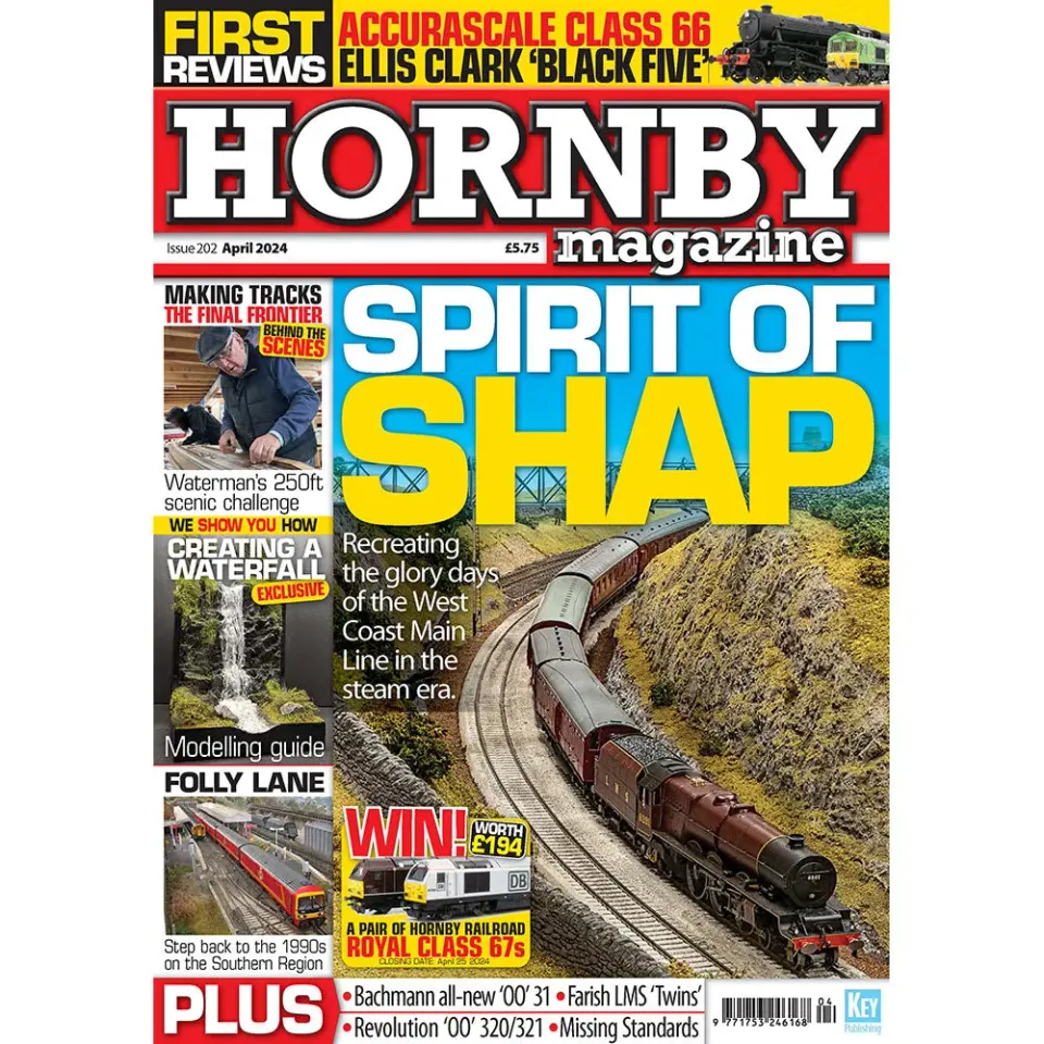 Hornby Magazine April 2024 tidning modelljärnväg