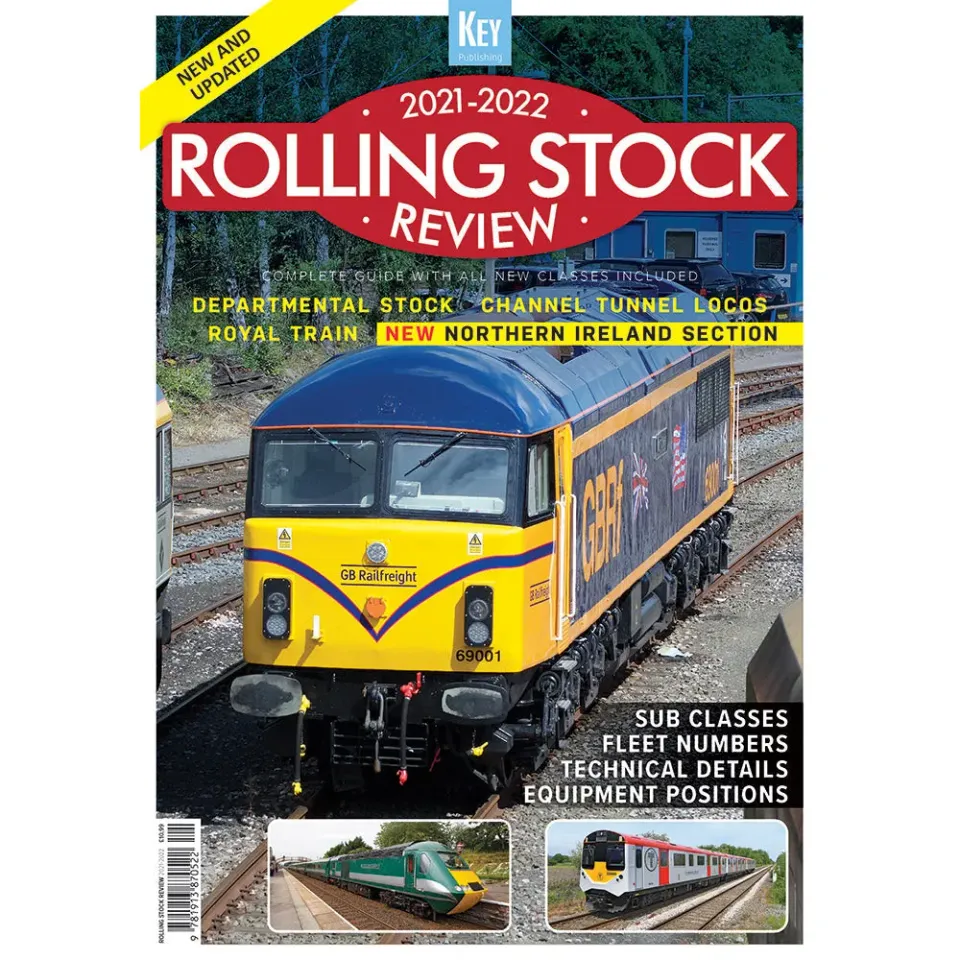 Rolling Stock Review 2021/22 årsbok brittiska tåg
