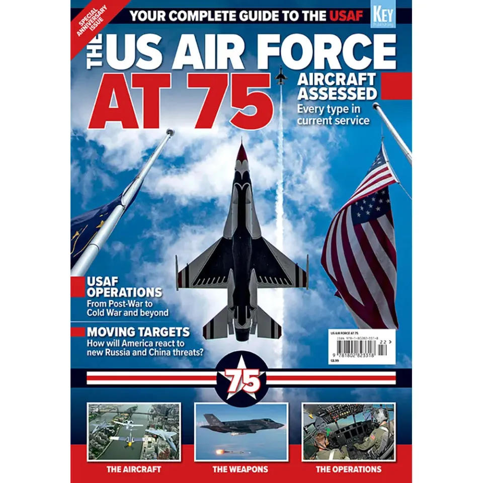 USAF at 75 bookazine specialtidning flyghistoria