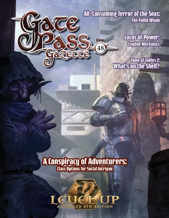 EN Publishing Level Up Gate Pass Gazette 48 rollspelstidning PDF