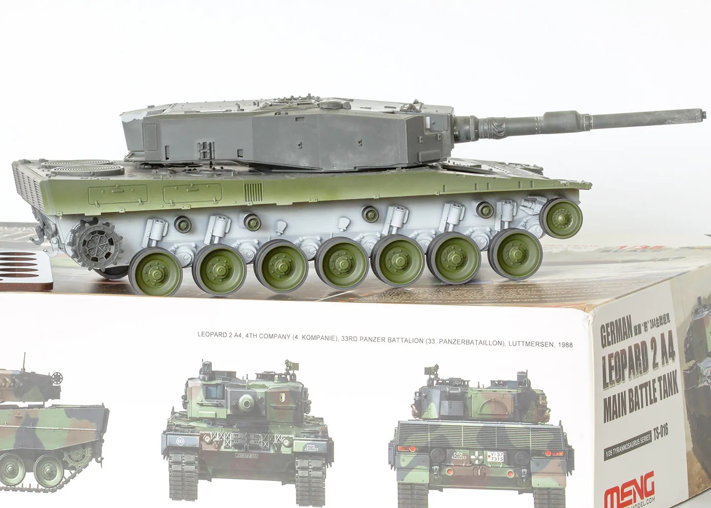 ROSSAGRAPH QuickWheel QW-160 maskeringsmask Leopard 2 1/35