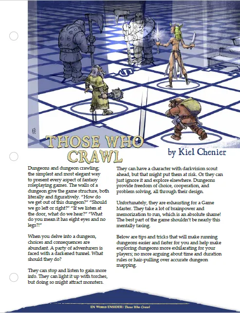 EN Publishing Those Who Crawl guide PDF dungeon crawl