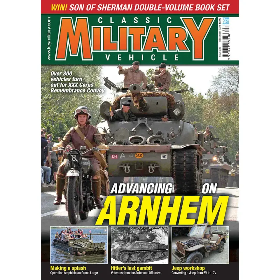Classic Military Vehicle December 2024 tidning decembernummer
